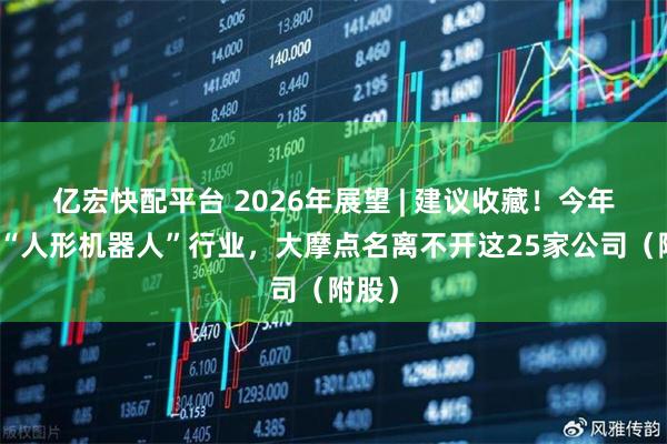 亿宏快配平台 2026年展望 | 建议收藏！今年投资“人形机器人”行业，大摩点名离不开这25家公司（附股）